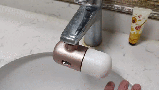 自來水變美容水,氧芬磁解水龍頭淨水器評測_新浪眾測