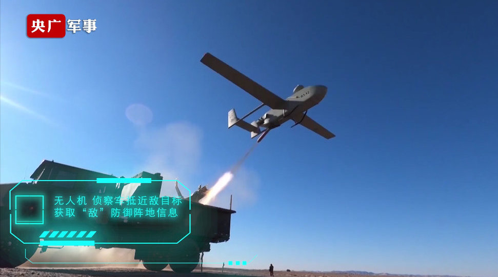 西北戈壁新型无人机侦察车亮相演训场