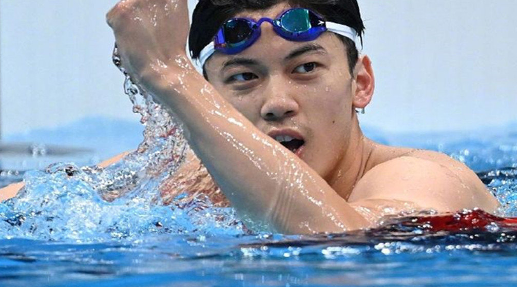 汪顺200米混合泳夺冠并打破纪录 摘中国游泳队东京奥运男子第一金