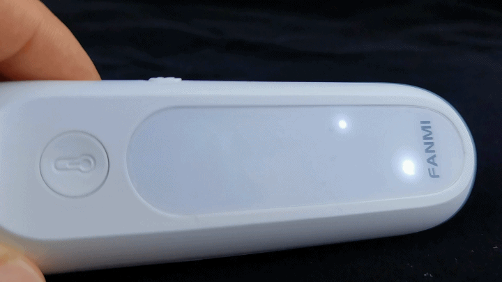 一秒測溫雙重模式超輕便 凡米雙用額溫槍評測_新浪眾測