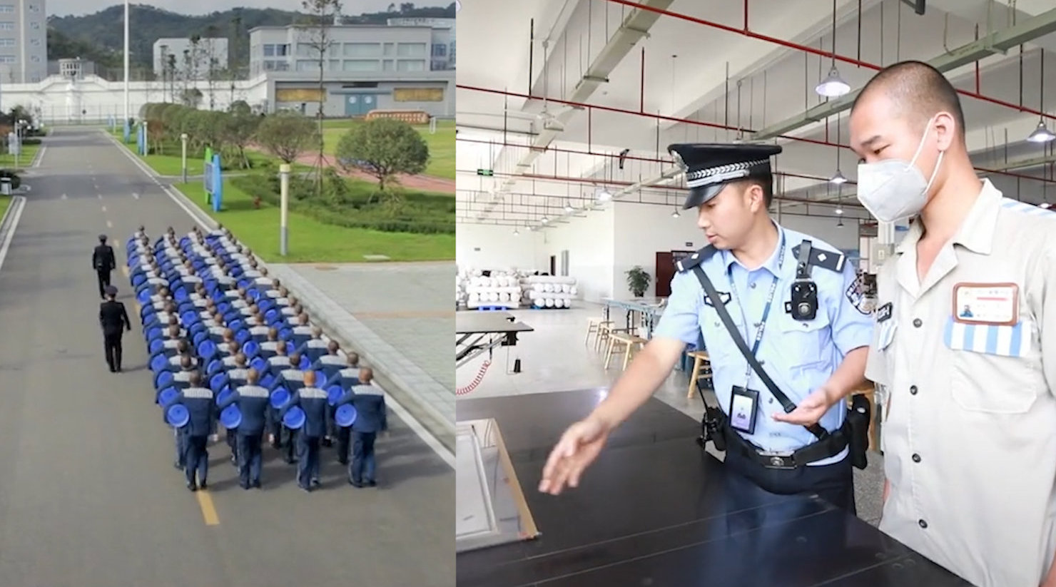 监狱官方揭秘罪犯改造生活 30秒看罪犯日常：上课、跑操、劳动改造