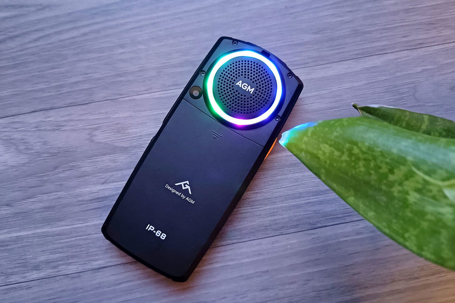 超音响环形跑马灯,agm m6带你做街上最亮的仔