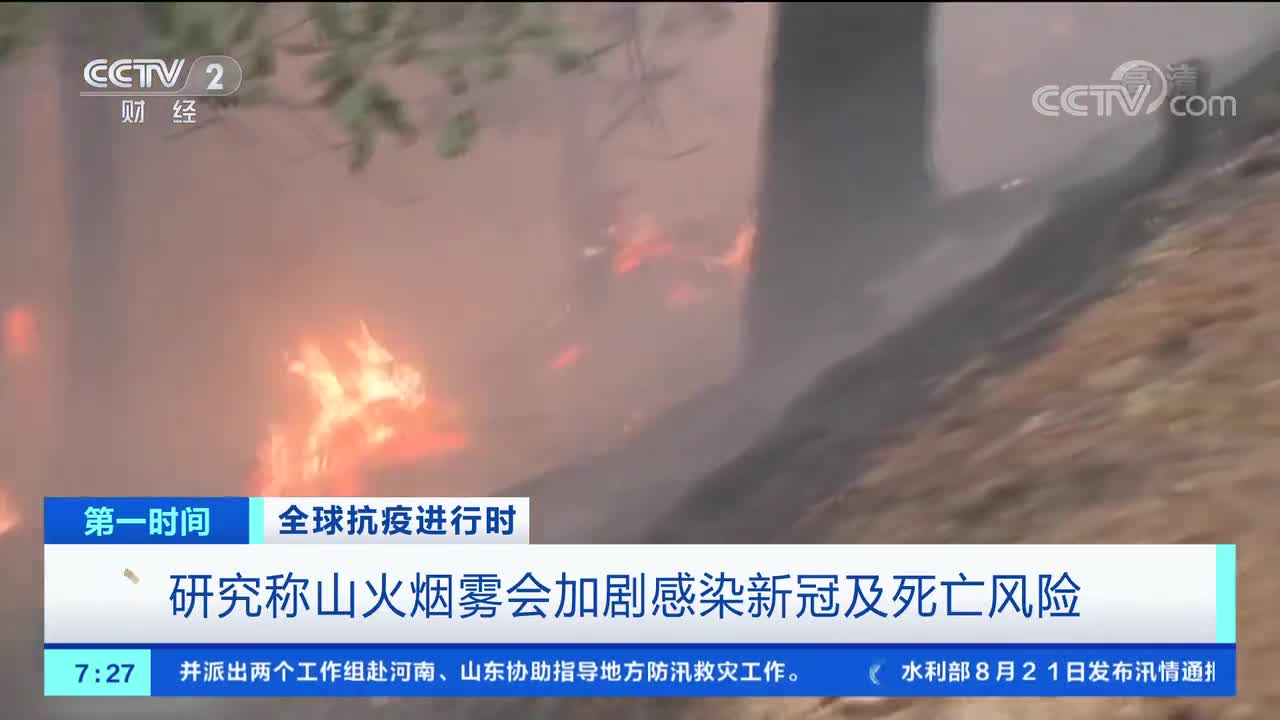 [第一时间]全球抗疫进行时 研究称山火烟雾会加剧感染新冠及死亡风险
