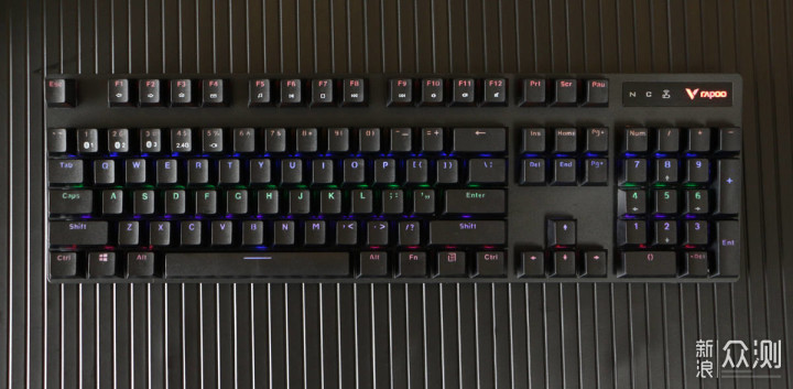 雷柏v500pro多模机械键盘测评自主茶轴