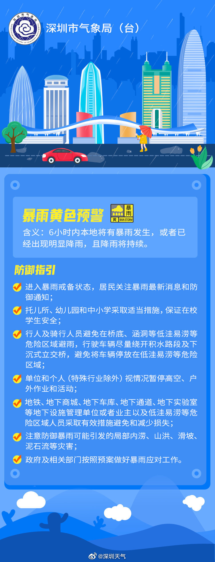 深圳天气预警 手机新浪网