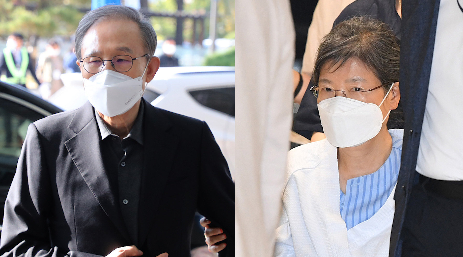 韩国前总统监狱中秋福利70岁朴槿惠吃小饼干79岁李明博喝果汁