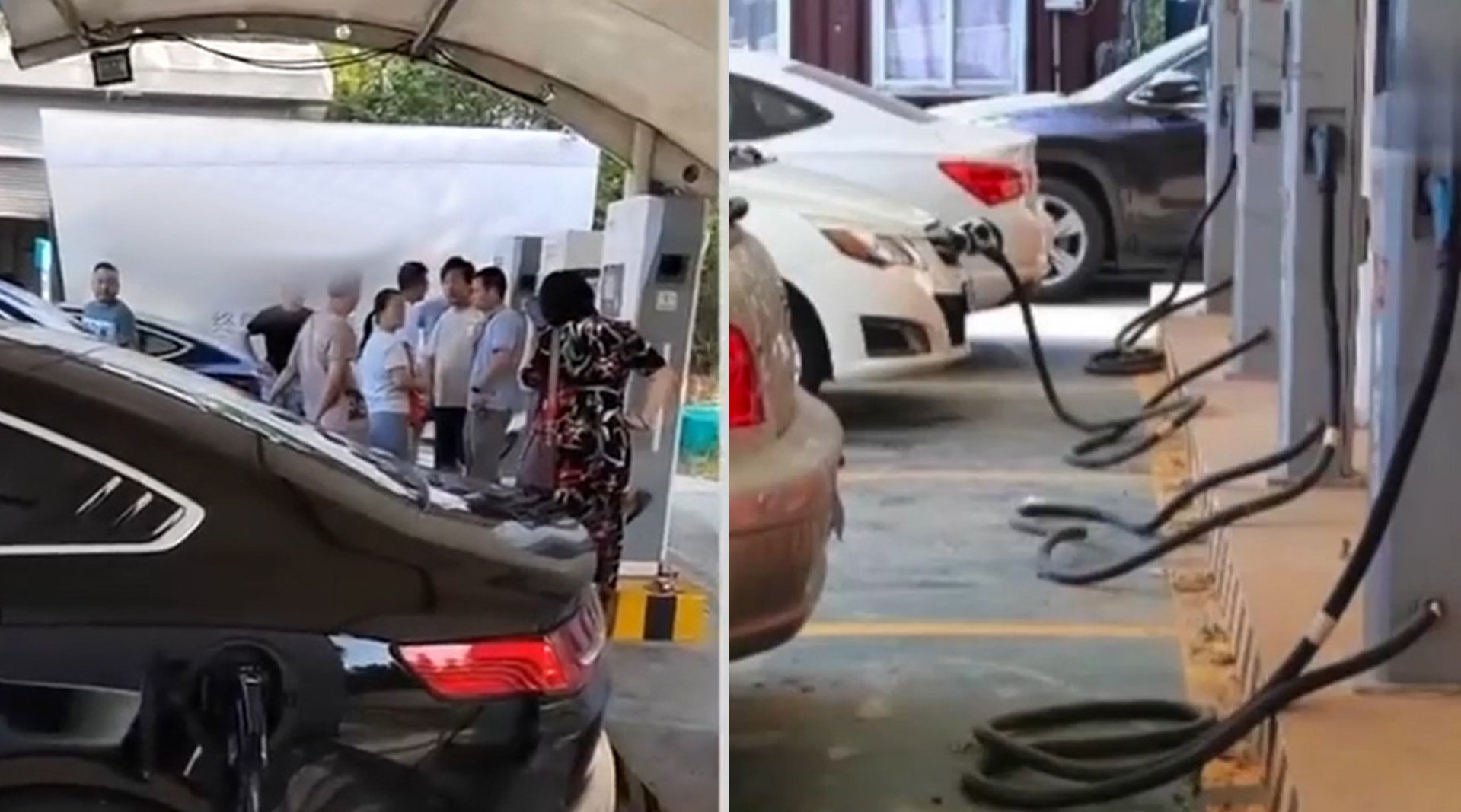 高速充电矛盾爆发上演车在 囧 途 电动汽车车主被放大的焦虑何解 电动汽车 电动 新能源汽车 新浪科技 新浪网