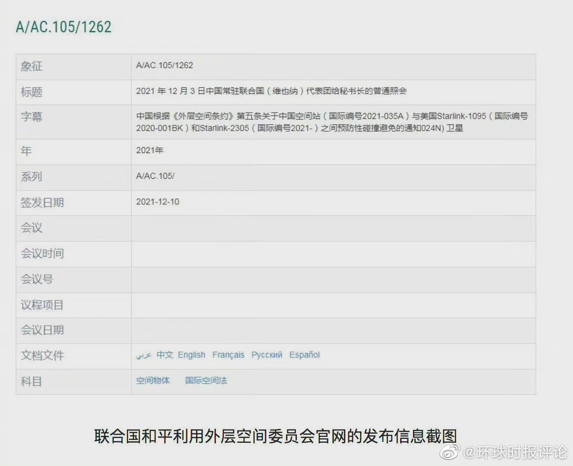 外媒声称未来风险更多是来自中国的太空碎片 赵立坚：倒打一耙