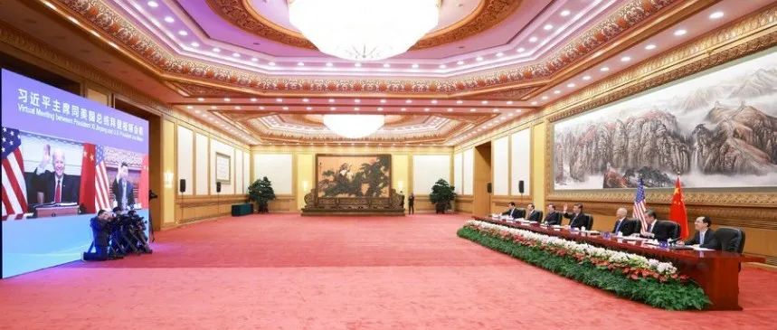 这次中美视频通话，10个很不同寻常的细节！