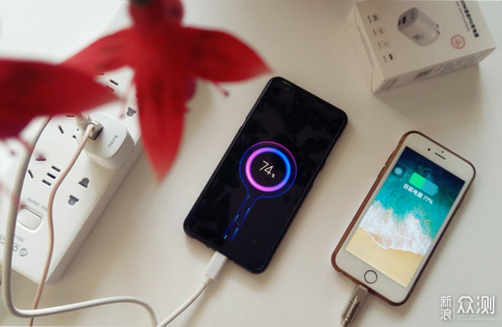 iPhone好搭档,南卡C2 20W双口快充充电器体验_新浪众测