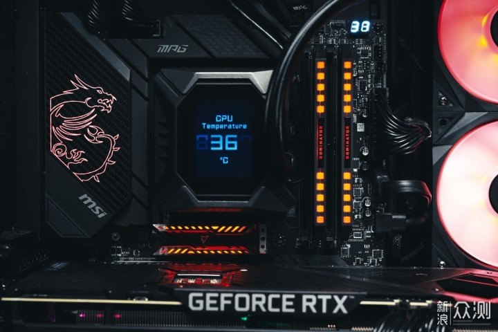 玩灯新宠：朗科 绝影NV3000 RGB SSD_新浪众测