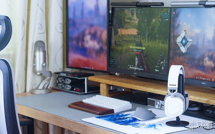 享受沉浸游戏体验!美商海盗船HS80白色版耳机!_新浪众测