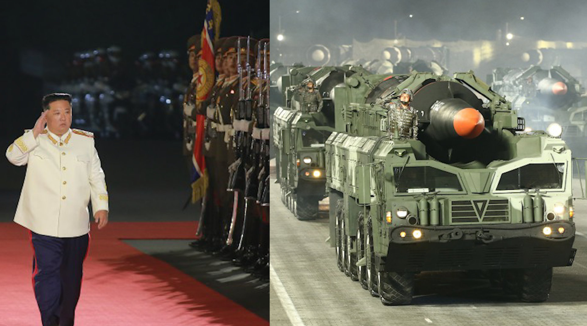 金正恩出席朝鲜阅兵式，纪念建军90周年