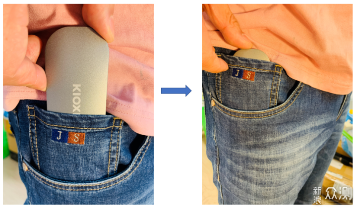 小巧精致高速传输,铠侠XD10移动固态硬盘体验_新浪众测