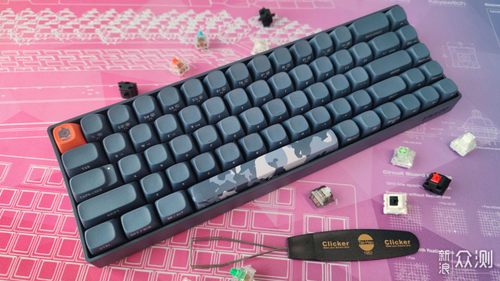 洛斐小翘为你诠释机械键盘的“小而美”_新浪众测