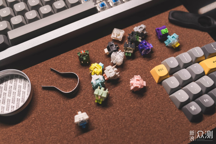 量产的客制化?Keychron Q1机械键盘_新浪众测