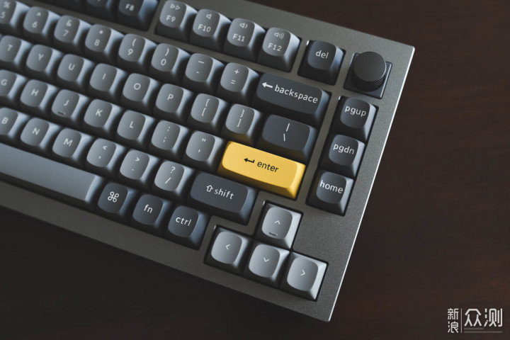 量产的客制化?Keychron Q1机械键盘_新浪众测