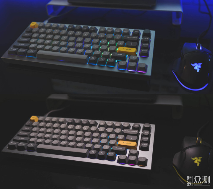 量产的客制化?Keychron Q1机械键盘_新浪众测