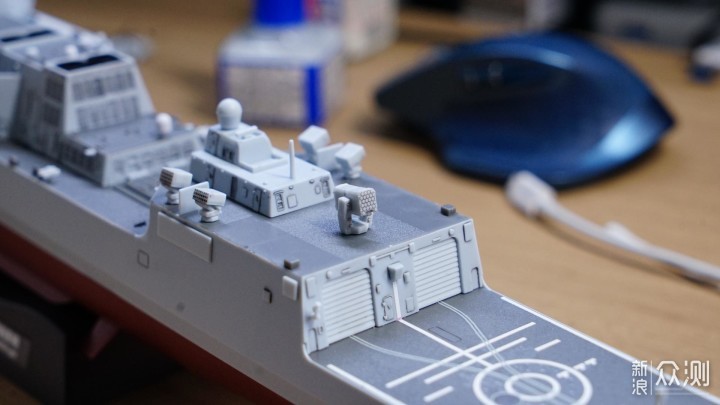 魔力工厂Magic Factory PLAN 055型驱逐舰模型_新浪众测