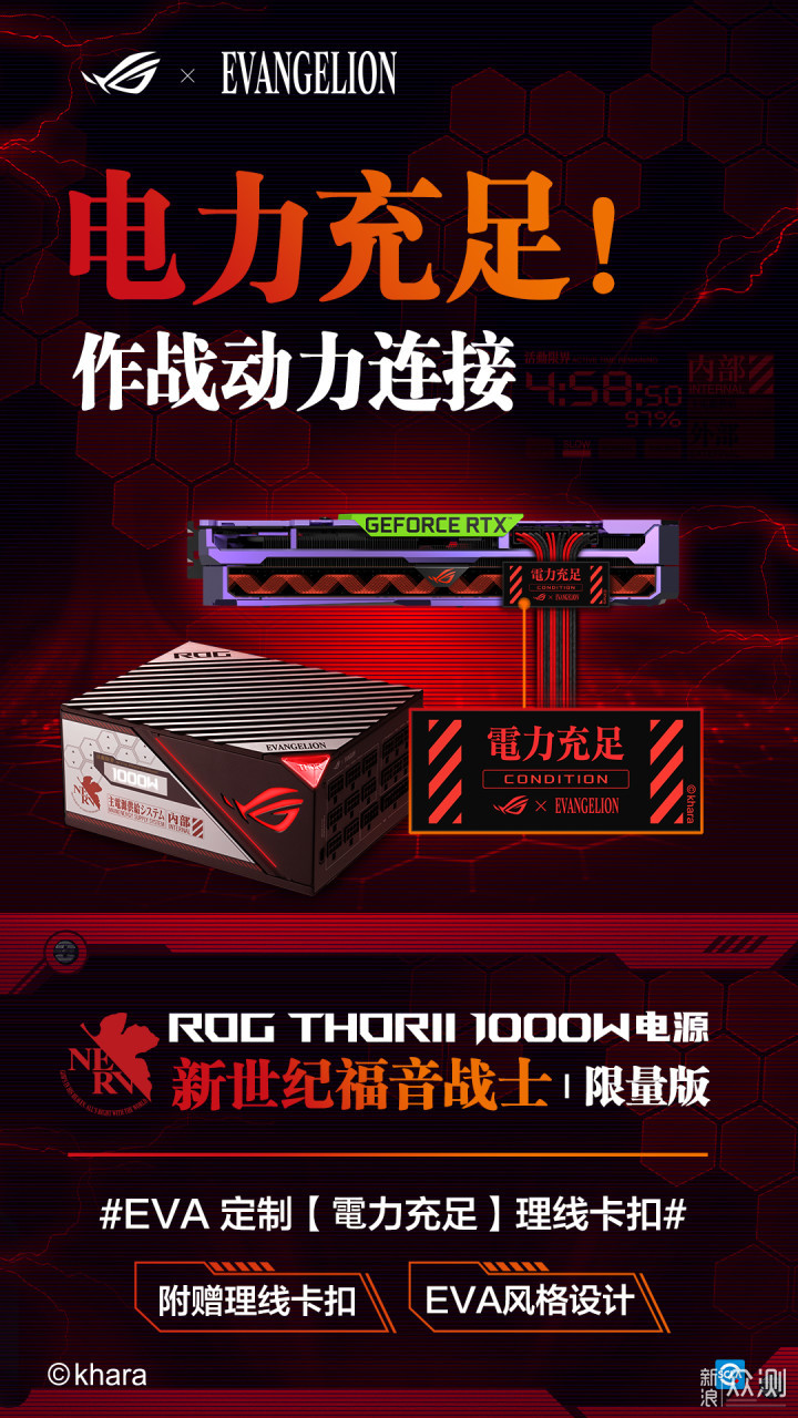 ROGxEVA联名款电竞全家桶正式发布_新浪众测