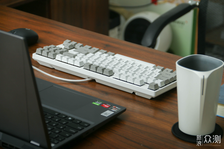 杜伽K320机械键盘：cherry红轴，手感一绝！_新浪众测
