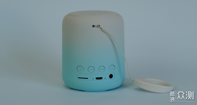 治愈小清新:Sanag塞那X6S渐变蓝牙音箱_新浪众测