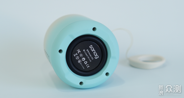 治愈小清新:Sanag塞那X6S渐变蓝牙音箱_新浪众测