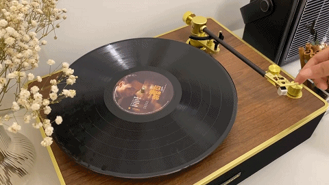 CoolGeek黑膠唱片機：數字時代的復古產物_新浪眾測