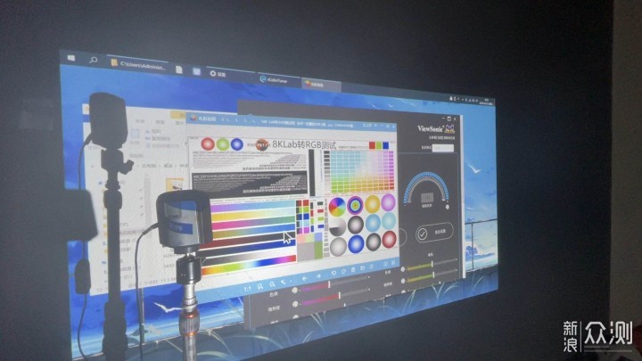 优派Q20,大芯片0.65来了!带系统镜头位移_新浪众测