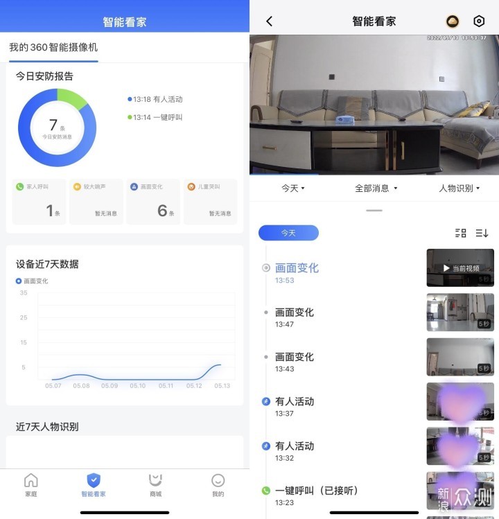 看家、看娃、看萌宠？360摄像机云台7P超清版_新浪众测