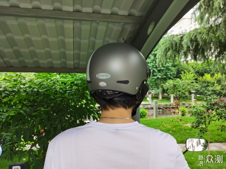 Smart4u 自消杀内衬的安全头盔晒单_新浪众测