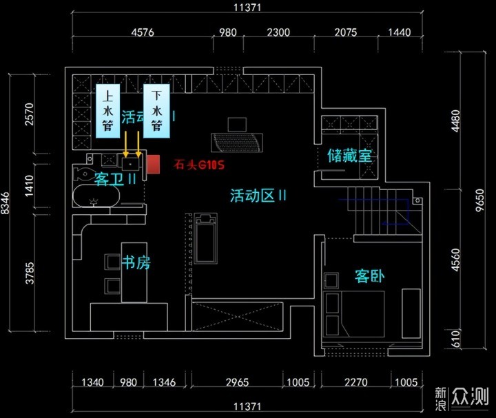 石头G10S上下水+烘干成功安装，没预留也不怕_新浪众测