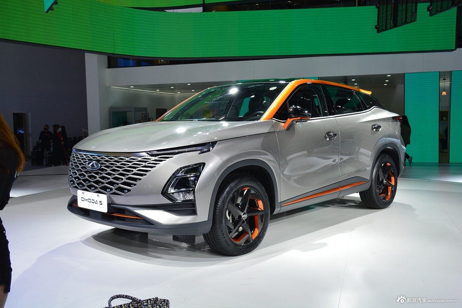 2021广州车展实拍：奇瑞OMODA 5