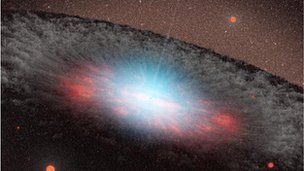 黑洞：宇宙中已知密度最高的天体，其强大的引力甚至可以让光线也无法逃脱