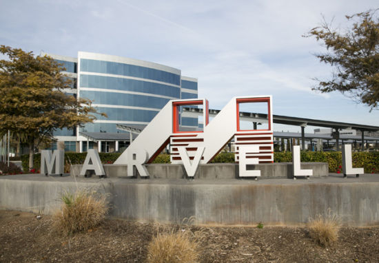 位于美国加州旧金山湾区圣克拉拉的 Marvell 公司总部，这里也是硅谷腹地