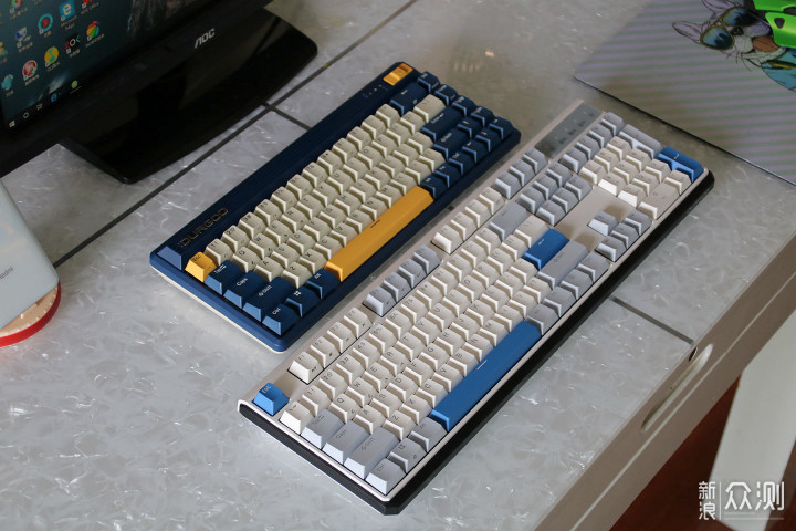 好看且实用的机械键盘，杜伽新品K610w评测_新浪众测