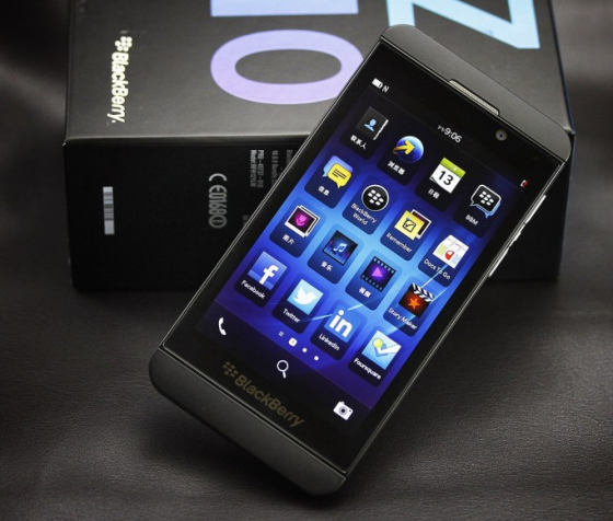 黑莓Z10智能手机