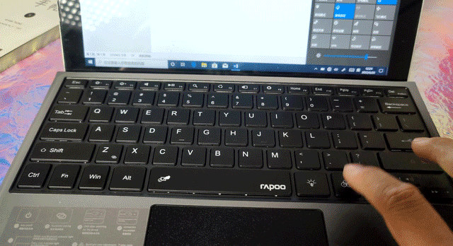 给surface配上新键盘，雷柏xk 200s使用体验_新浪众测