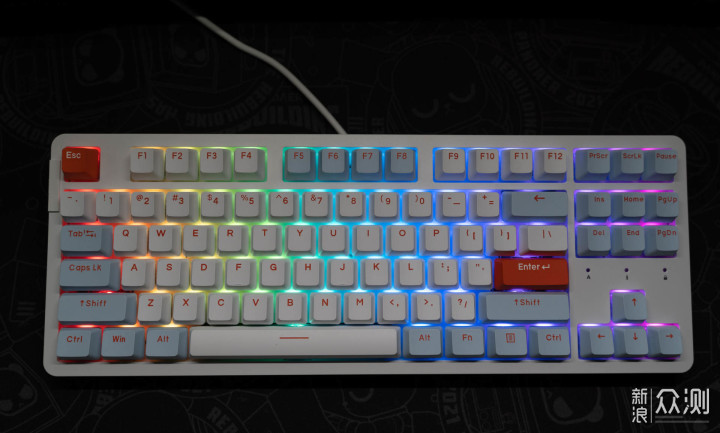 初尝Gasket结构-达尔优A87pro客制化机械键盘_新浪众测