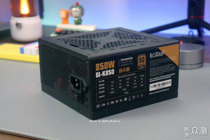 拆解超频三K850金牌全模电源：硅胶定制七防芯_新浪众测