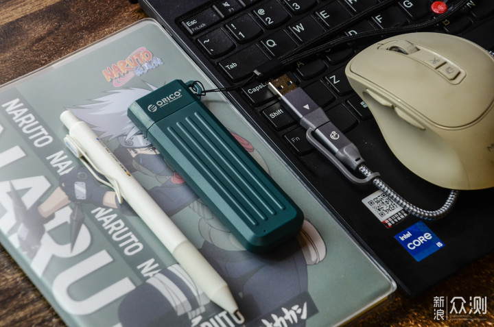 穿件马甲,跑得又快又稳:ORICO透明硬盘盒_新浪众测