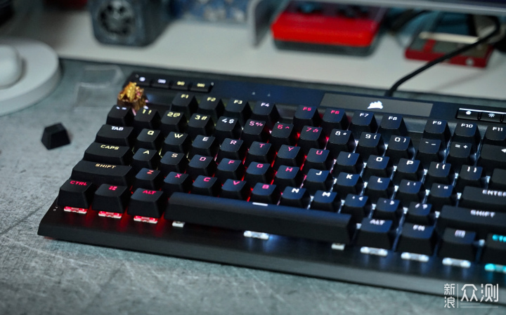 天下武功唯快不破，海盗船K70PRO TKL OPX开箱_新浪众测