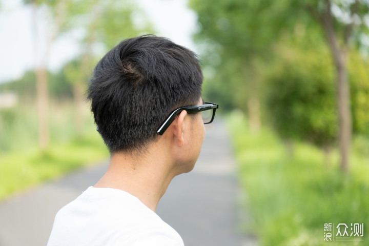 眼镜耳机二合一, 无感听音代——声阔智能眼镜_新浪众测