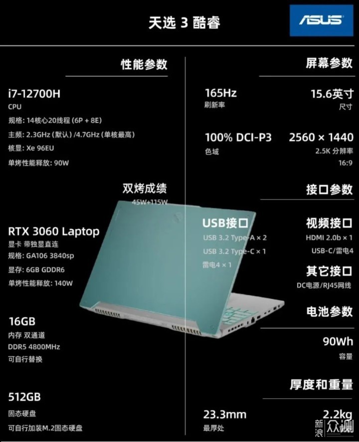 笔记本电脑丨RTX3060价格很关键，推荐3款_新浪众测