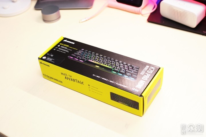 虽迟,但一步到位 海盗船 K70 pro mini 键盘_新浪众测
