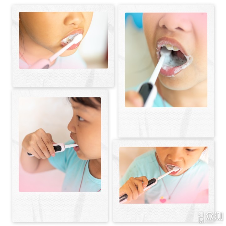 不費爸媽的兒童牙刷，比許多電動刮胡刀的防塵性能要好。再洗手齒裏麵部分。從此孩子刷牙無盲區_新浪眾測
