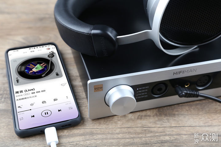 发烧音乐伙伴HIFIMAN EF400解码耳放一体机_新浪众测