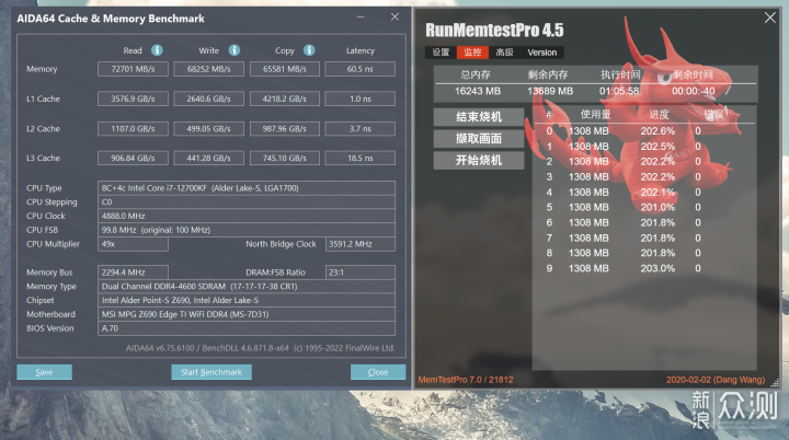DDR5降价后值得买吗?对比高频DDR4数据告诉你_新浪众测
