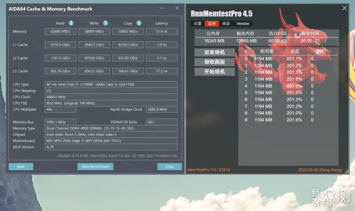 DDR5降价后值得买吗？对比高频DDR4数据告诉你_新浪众测