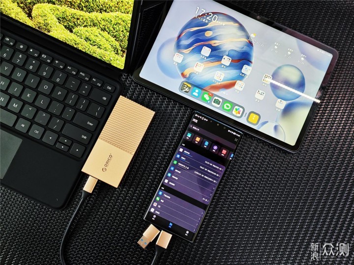 一秒3GB，奥睿科USB4移动固态硬盘盒评测_新浪众测